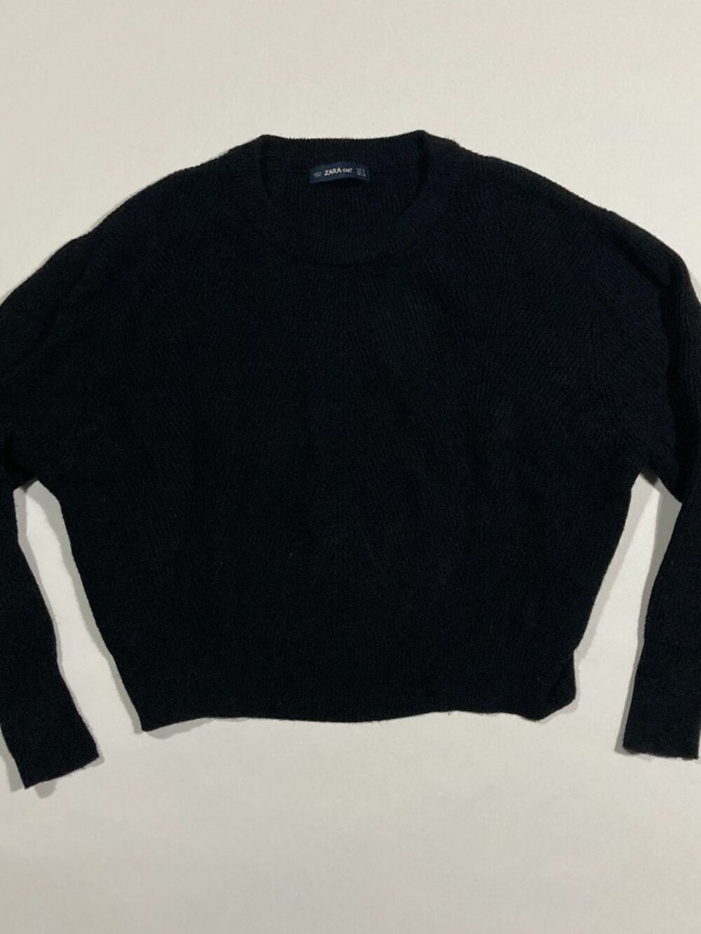 Zara Knit Cropped Sweater